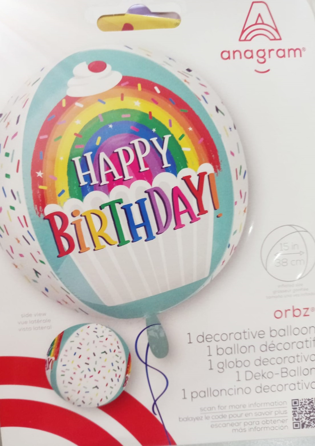 GLOBO ORBZ HBDAY