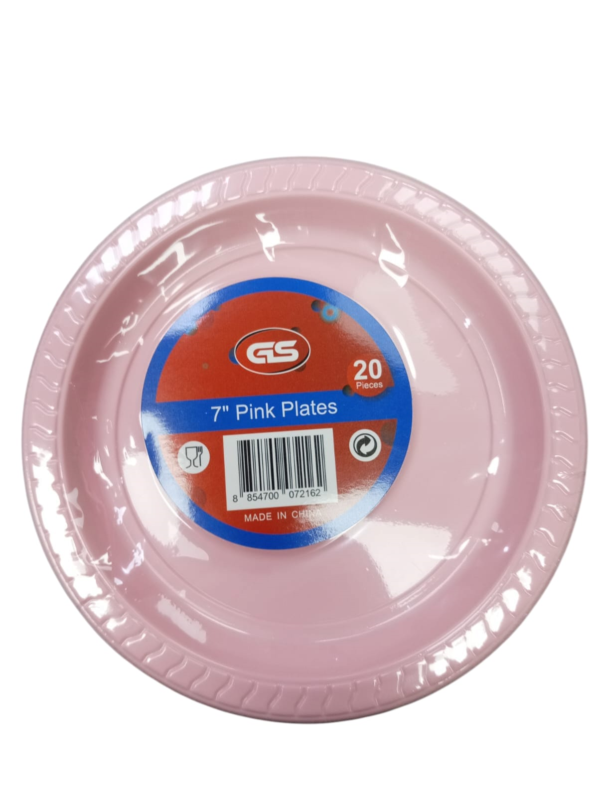 PLATO 7PG PLAST 20UD ROSADO