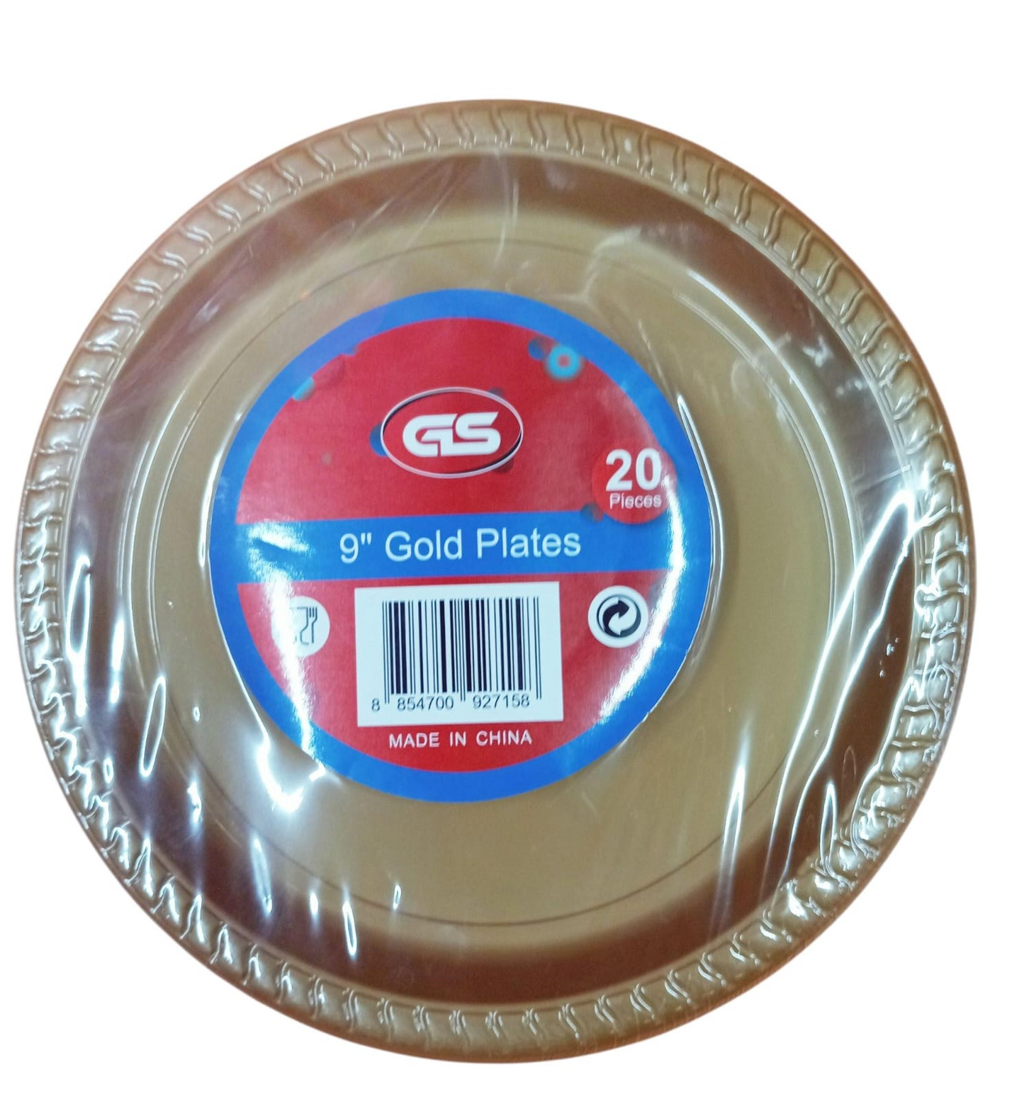 PLATO 9PG PLAST 20UD GOLD
