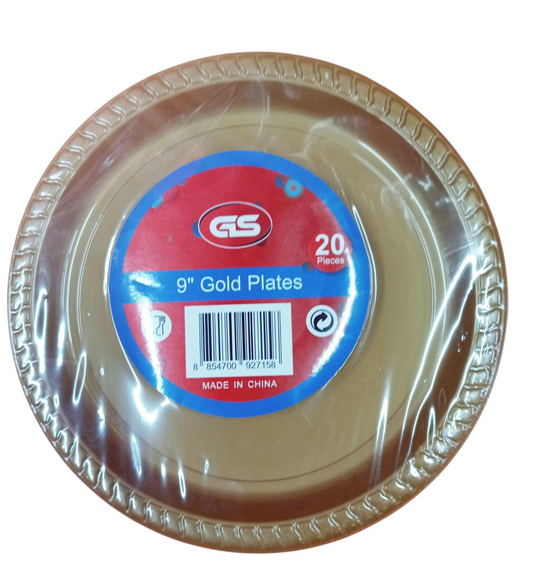 PLATO 9PG PLAST 20UD GOLD