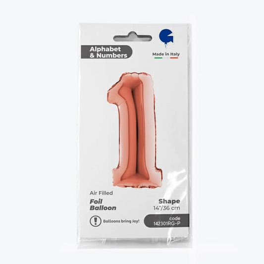 GLOBO 1 ROSE GOLD 14PG
