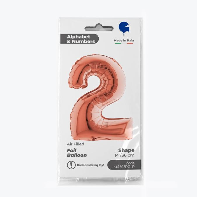 GLOBO 2 ROSE GOLD 14PG