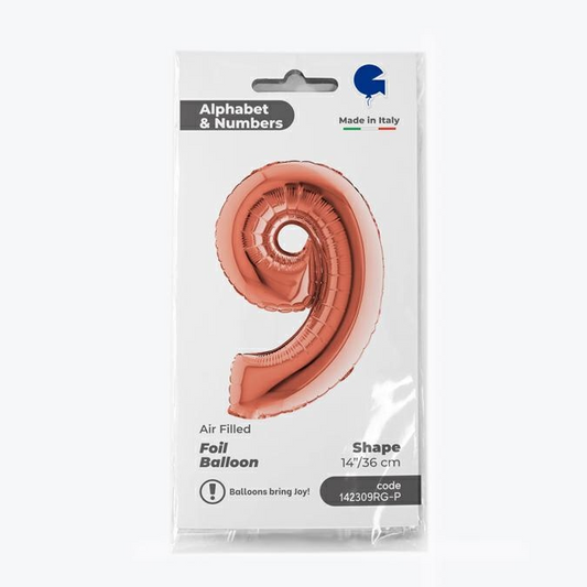 GLOBO 9 ROSE GOLD 14PG