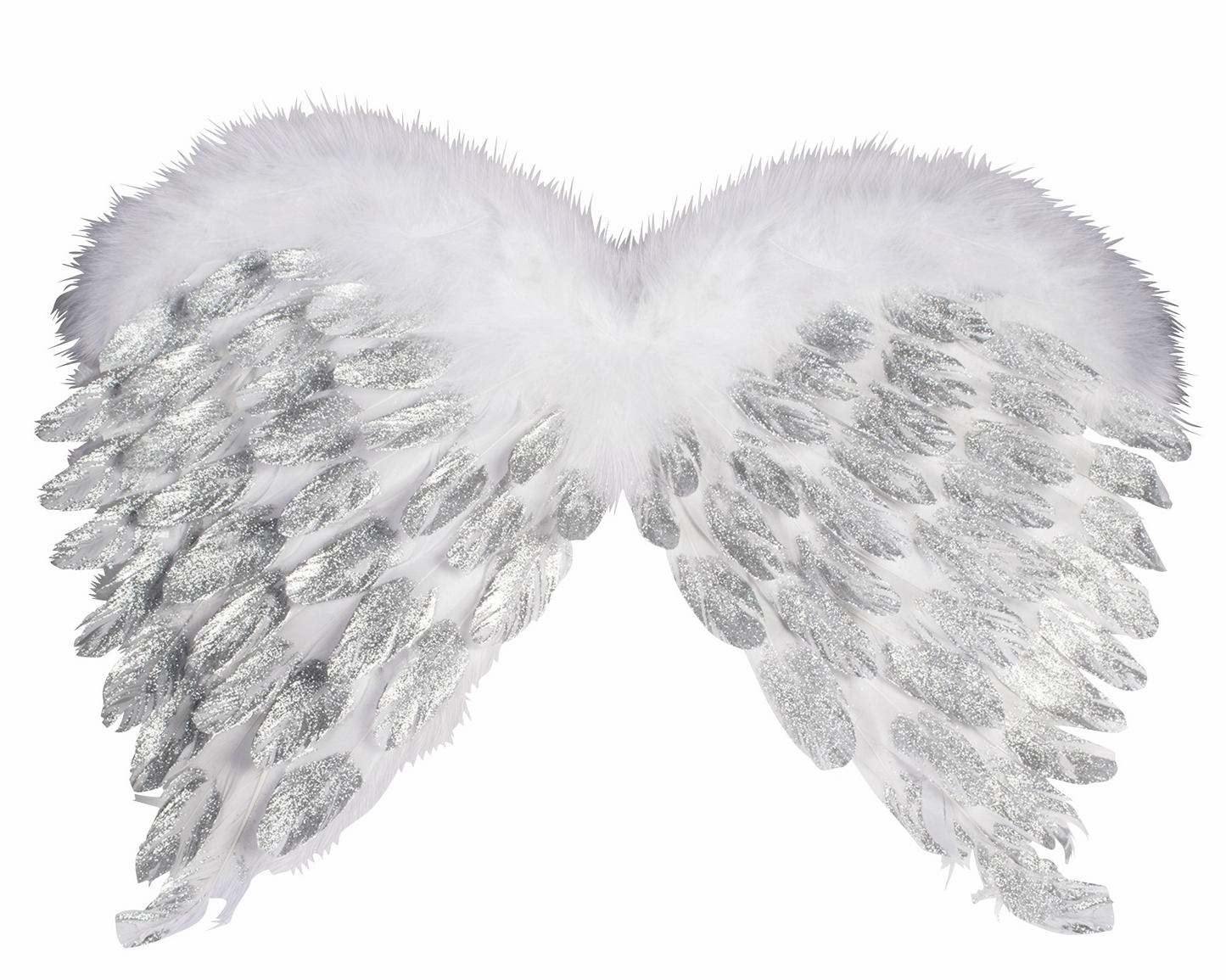 ALAS ANGEL BLANCAS GLITTER