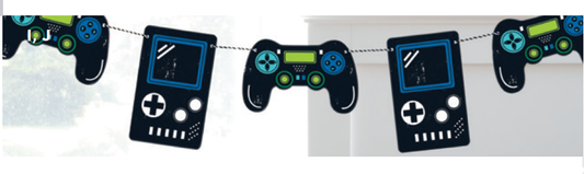 GUIRNALDA GAMER BDAY 7PIES