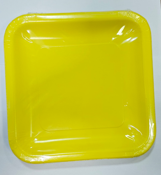 PLATO CUADRADO 9P AMAR NEON14U