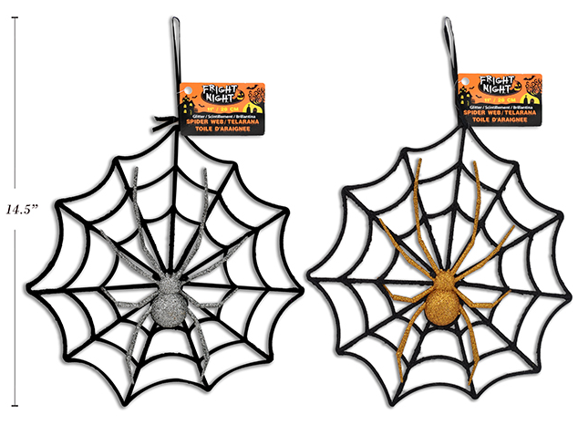 DECO COLGANTE TELARAÑA 11PG