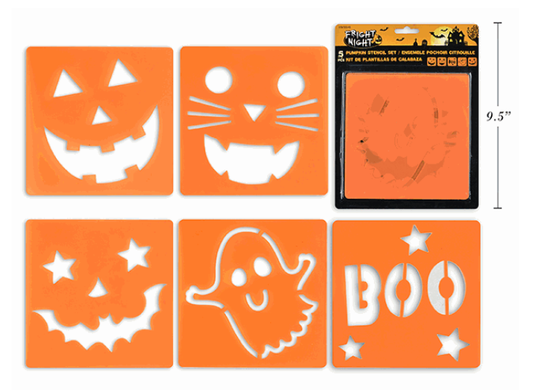 KIT PLANTILLAS CALABAZA 5UDS