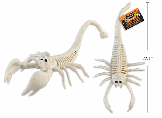 ESQUELETO ESCORPION PLAST 12PG