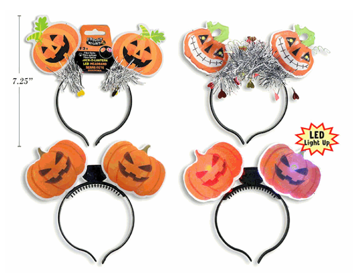 CINTILLO CALABAZA HLLWEEN LED