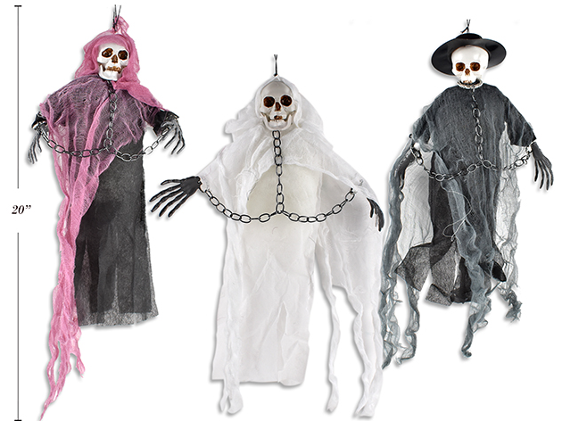 MUÑECO ESQUELETO CADENAS 20PG