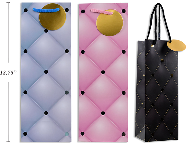 BOLSA BOTELLA ROMBOS