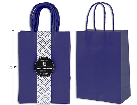 BOLSA REG MED KRAFT AZ NAVY