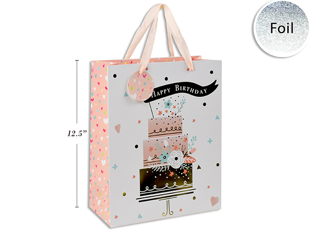 BOLSA REG HBDAY CAKE LARGE