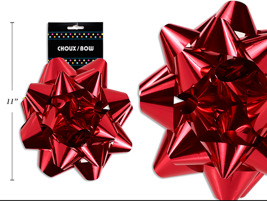 MOÑA REG 10PG STAR MET ROJA