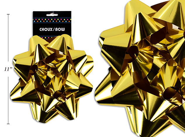 MOÑA REG 10PG STAR MET DORADA