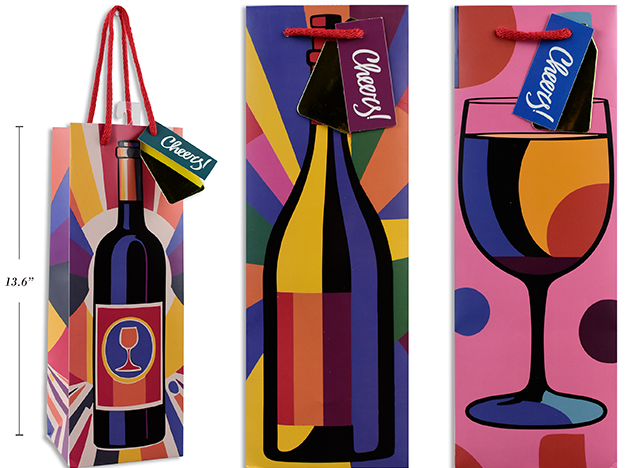 BOLSA REGALO VINO CHEERS EDIT