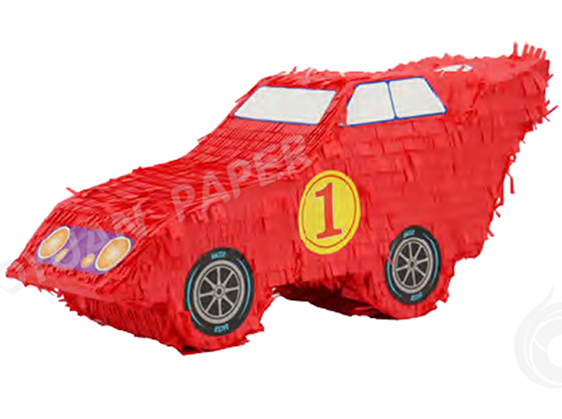 PIÑATA CARRO CARRERA 55CM
