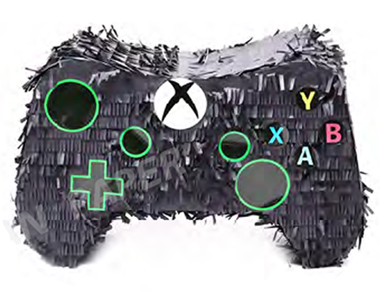 PIÑATA CONSOLA JUEGOS 55CM