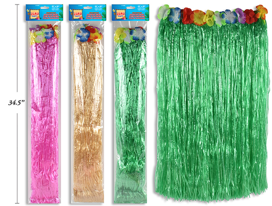 FALDA HAWAIANA 32X30PG C/FLORE