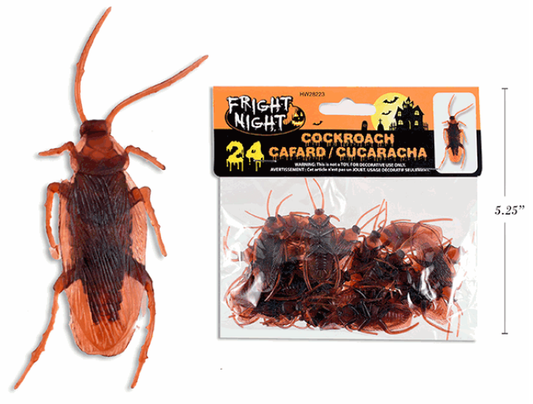 CUCARACHAS PLAST 1.75PG 24UDS