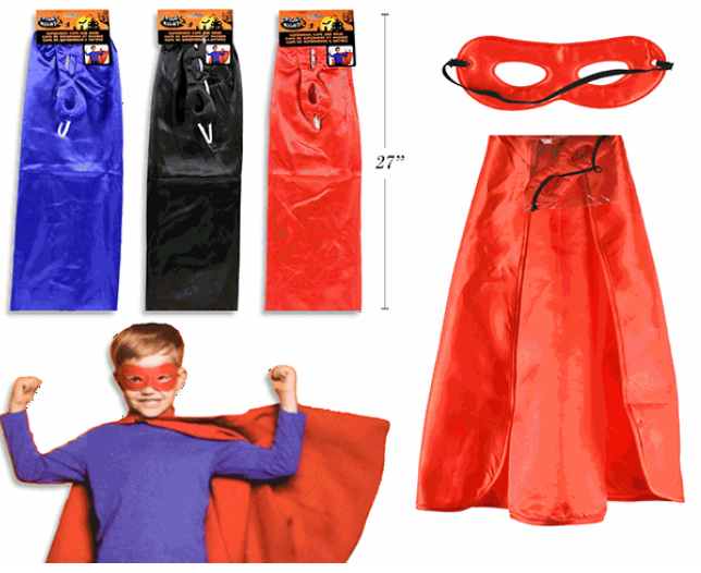 CAPA SUPERHEROE CON MASCARA