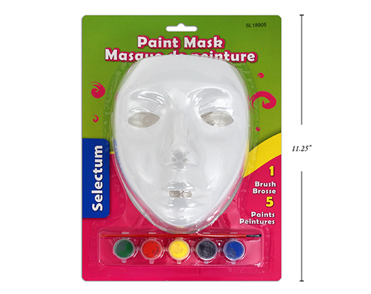 MASCARA MAQUILLAJE 5 PINTURAS