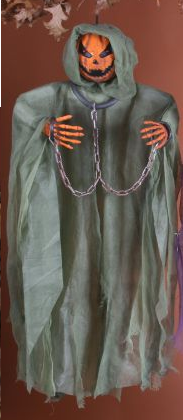 MUÑECO COLG 36PG CALABAZA