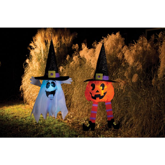 MUÑECO FANTASMA CALABAZA 24PG