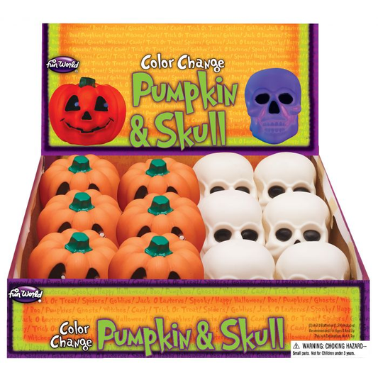 MINI CALABAZA CRANEO 2.7PG LUZ