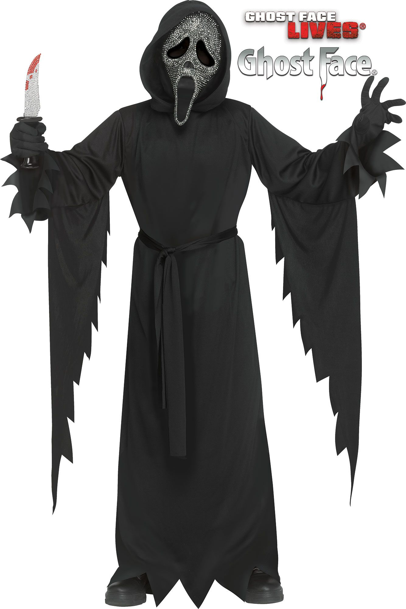 DISFRAZ GHOSTFACE MED INF BLIN