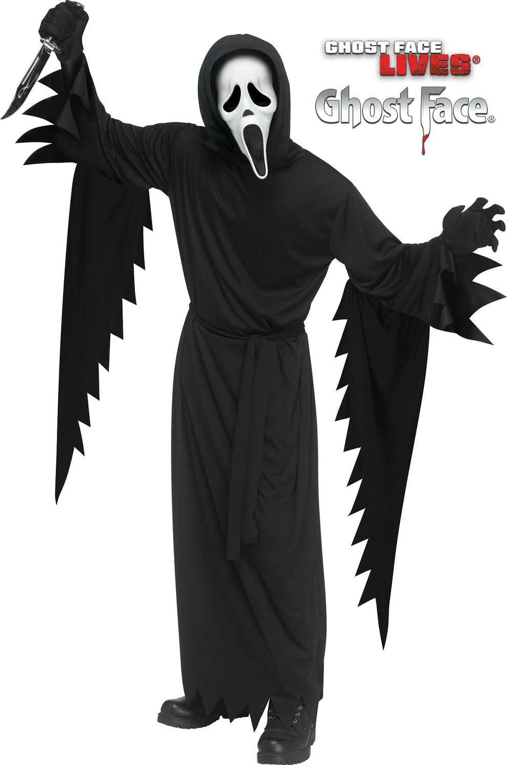 Ghostface Rds Mask DISFRAZ GHOSTFACE INF TEEN ORI – Party Fiesta RD