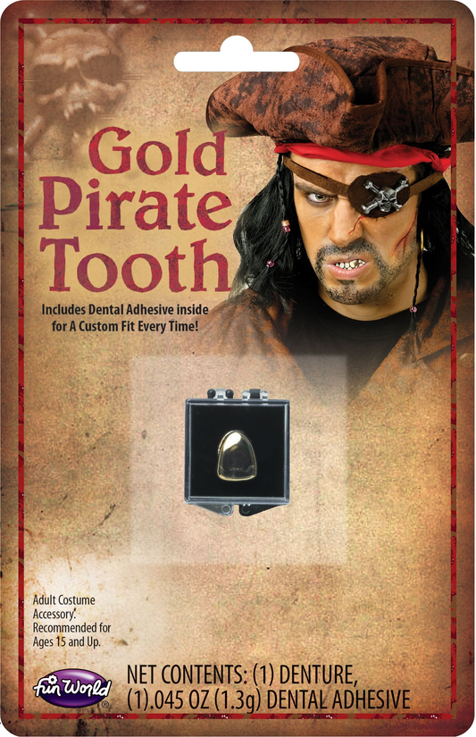 DIENTE PIRATA DORADO