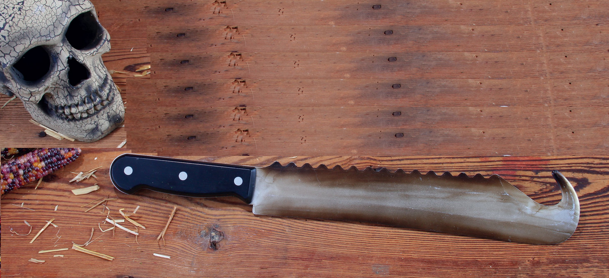 CUCHILLO 15 PG SKINNER OXIDADO