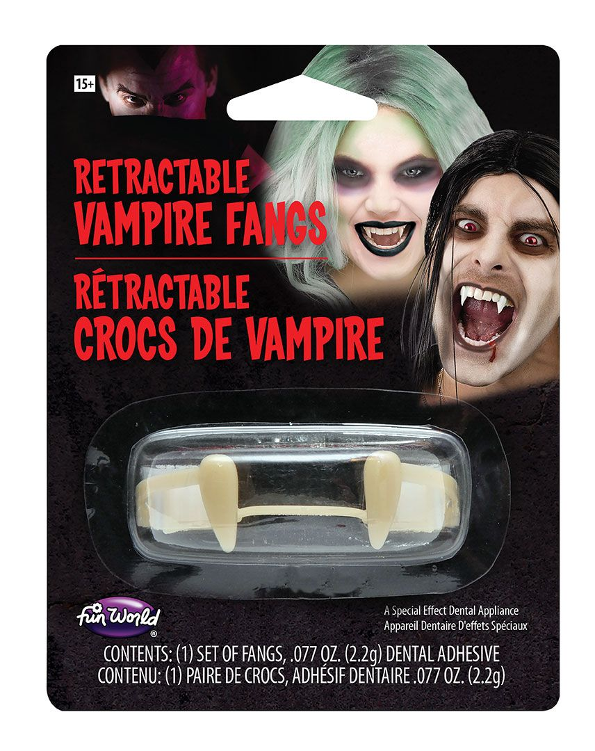 COLMILLOS VAMPIRO RETRACTABLES