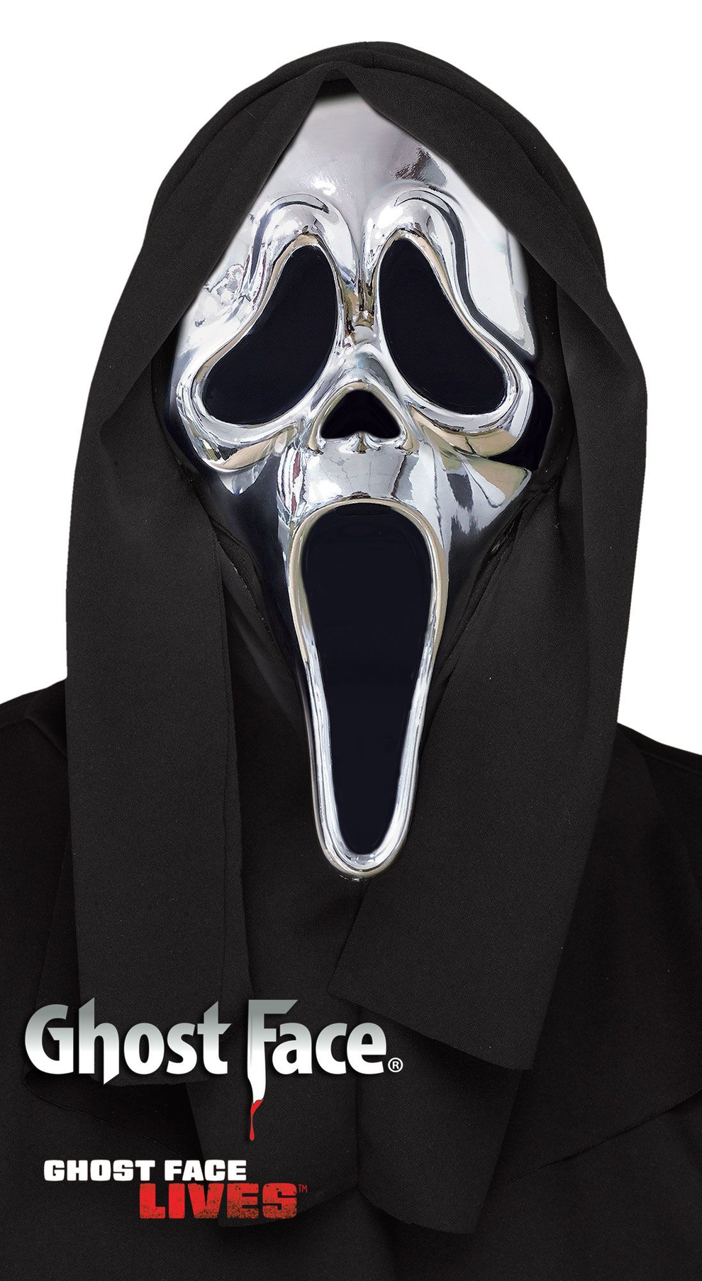 MASCARA GHOSTFACE CHROME ORIG – Party Fiesta RD