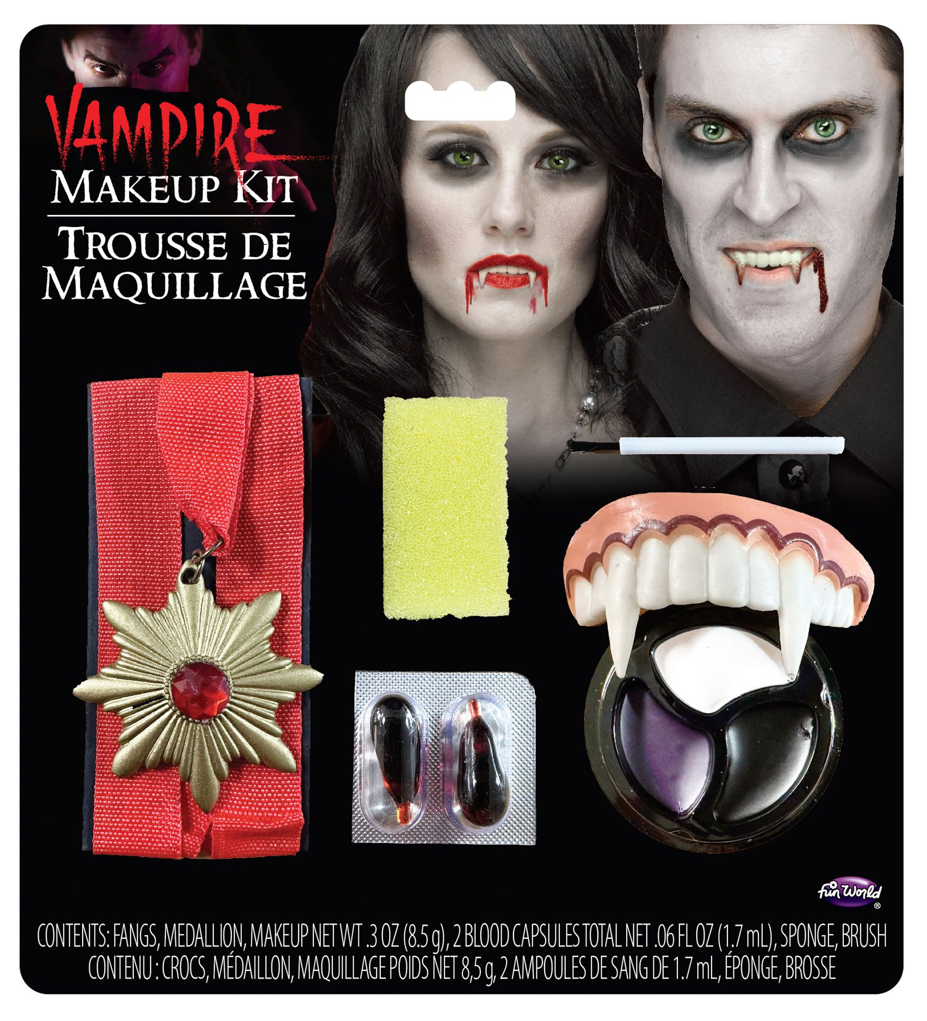 KIT MAQUILLAJE VAMPIRO