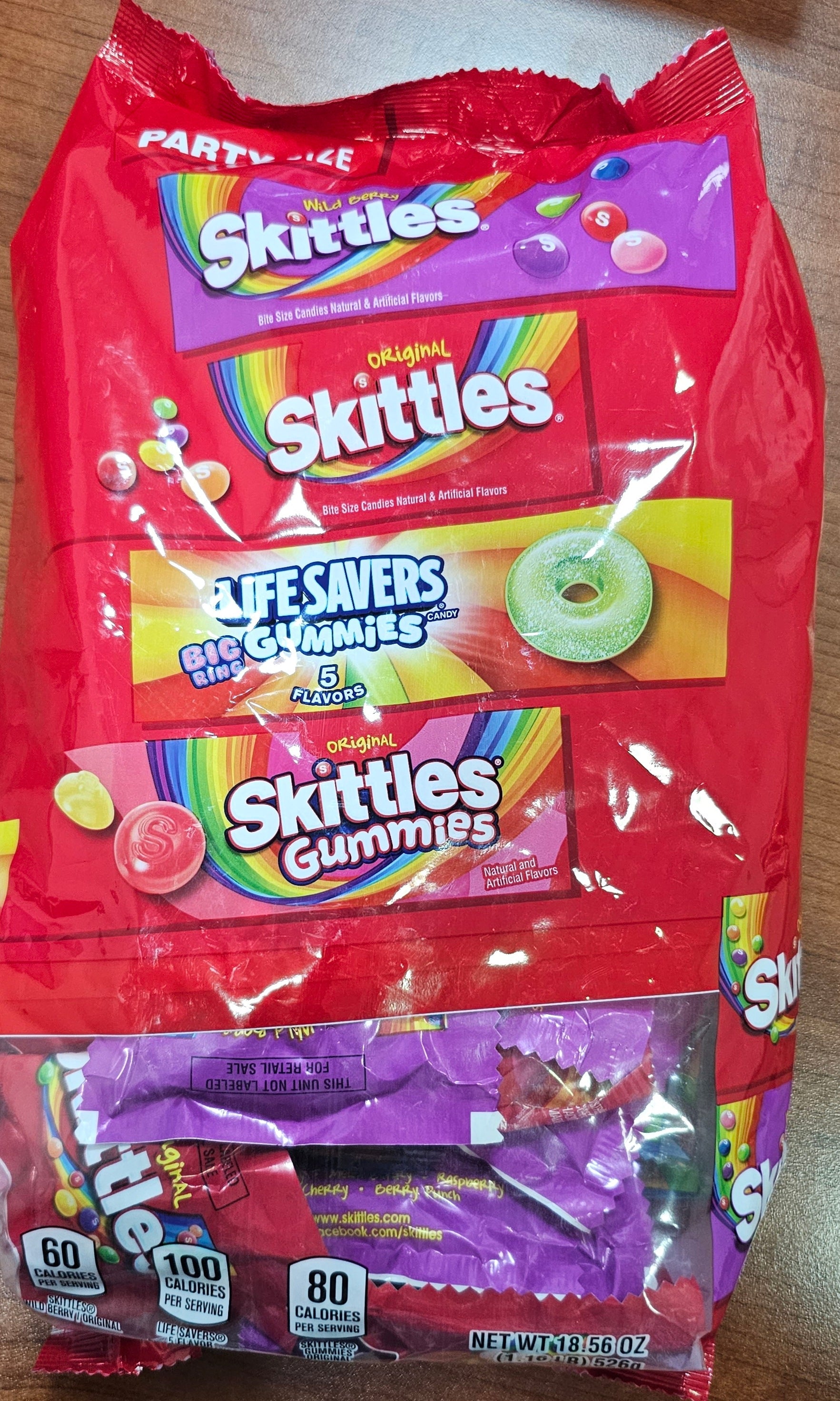 SKITTLES VARIETY PACK 526GR