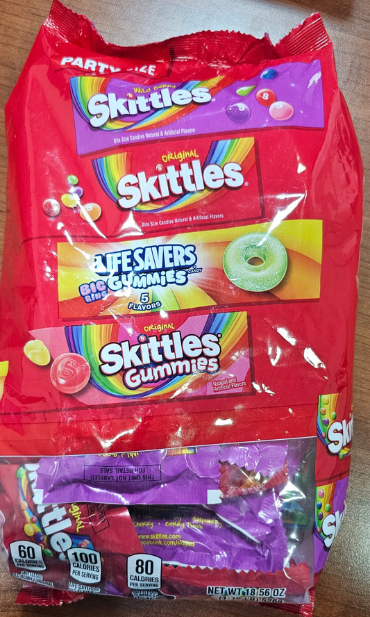 SKITTLES VARIETY PACK 526GR