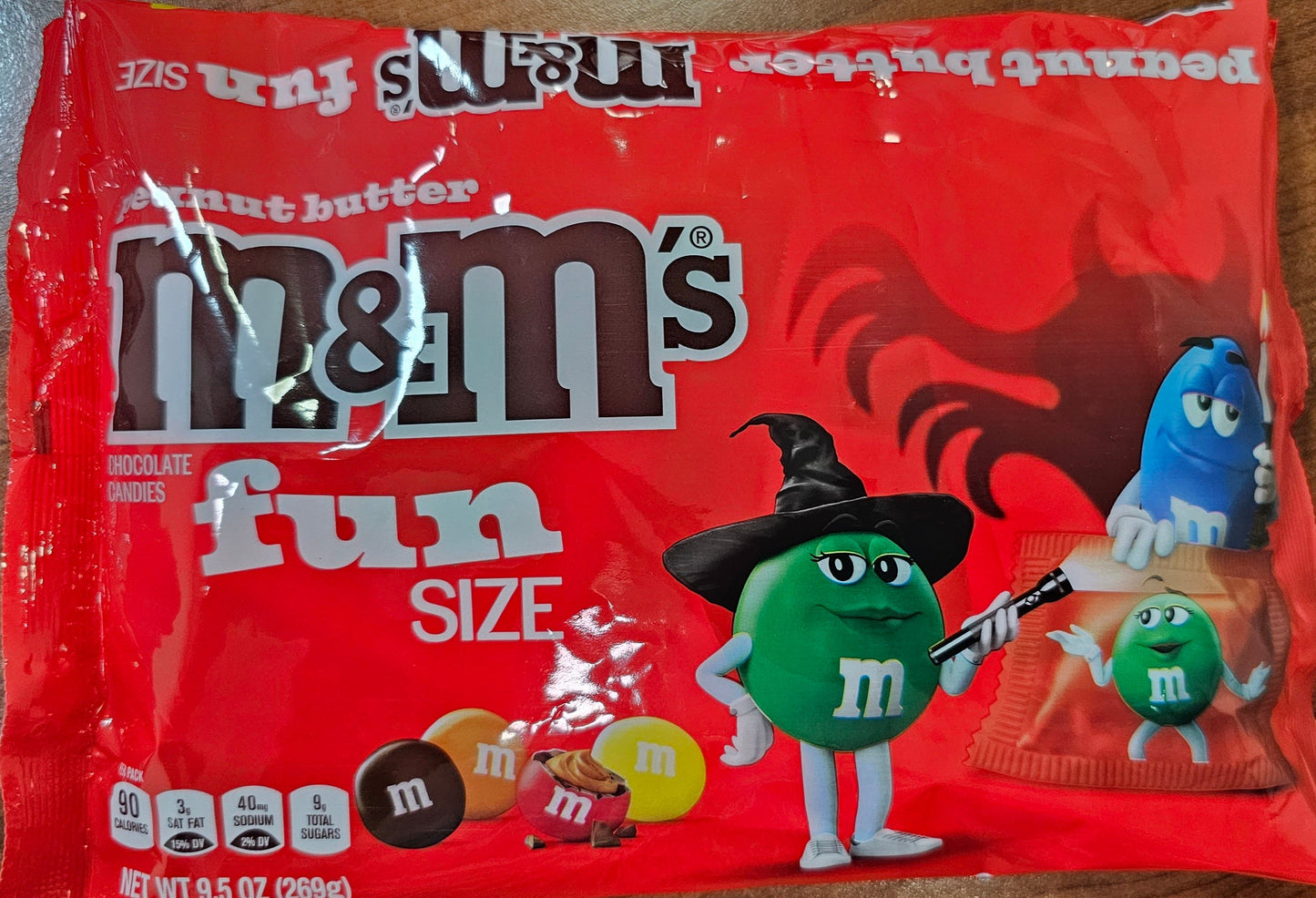 M&Ms HALLOWEEN FUN SIZE 9.5 OZ