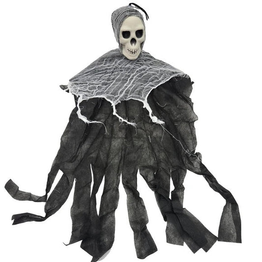 MUÑECO COLG SEGADOR NEGR 24X16