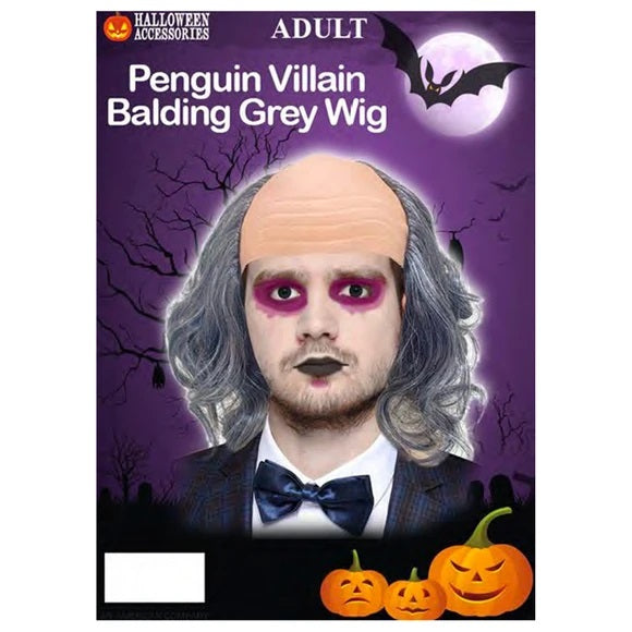 PELUCA PINGÜINO VILLANO CALVA