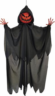 MUÑECO SEGADOR CALABAZA 2P