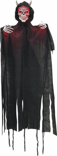 MUÑECO COLG DIABLO LUZ 5P