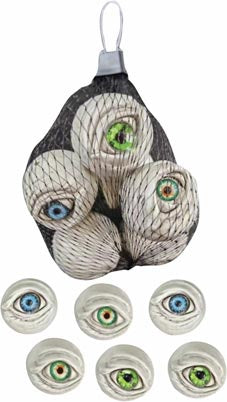 PELOTAS OJOS 3PG 6UDS