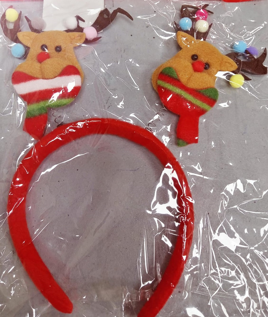 DIADEMA RENOS DE NAVIDAD