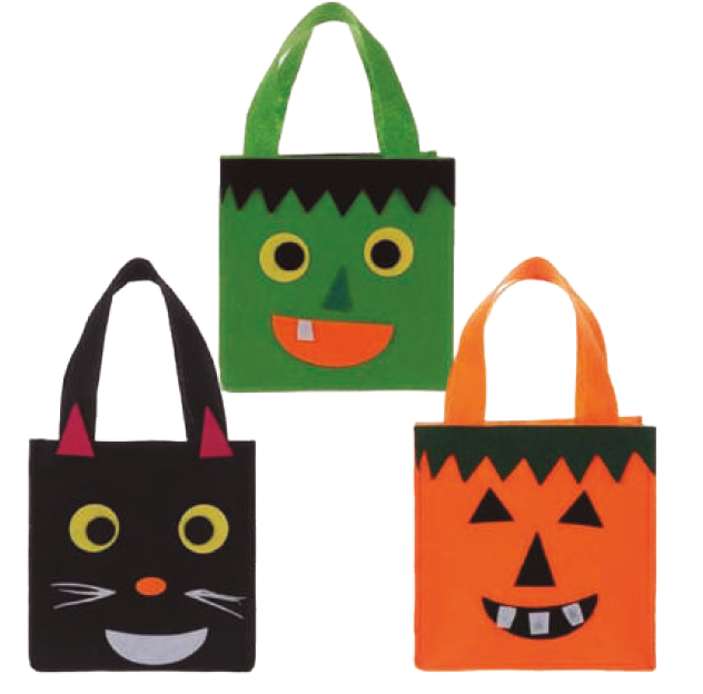 BOLSOS HALLOWEEN CUADRADOS