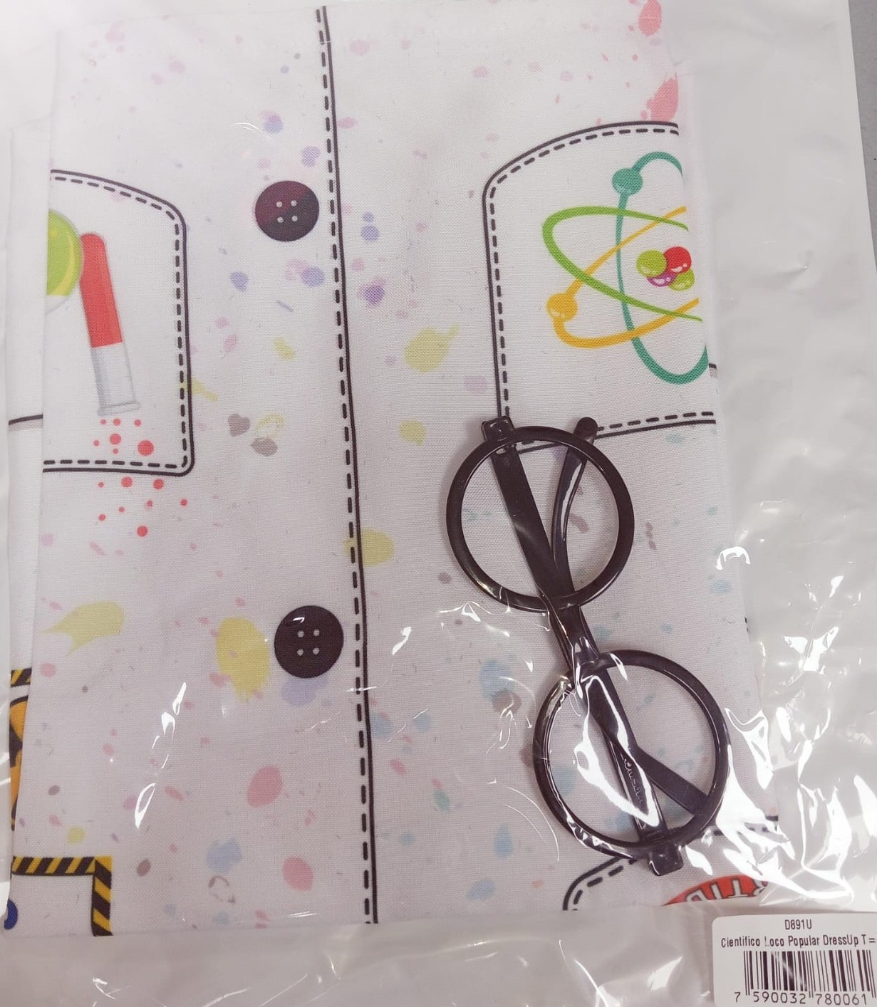 DISFRAZ DRESSUP CIENTIFICO INF