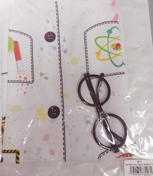 DISFRAZ DRESSUP CIENTIFICO INF