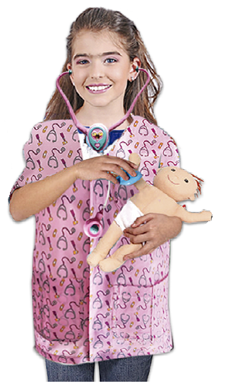 DISFRAZ DRESSUP ENFERMERA INF